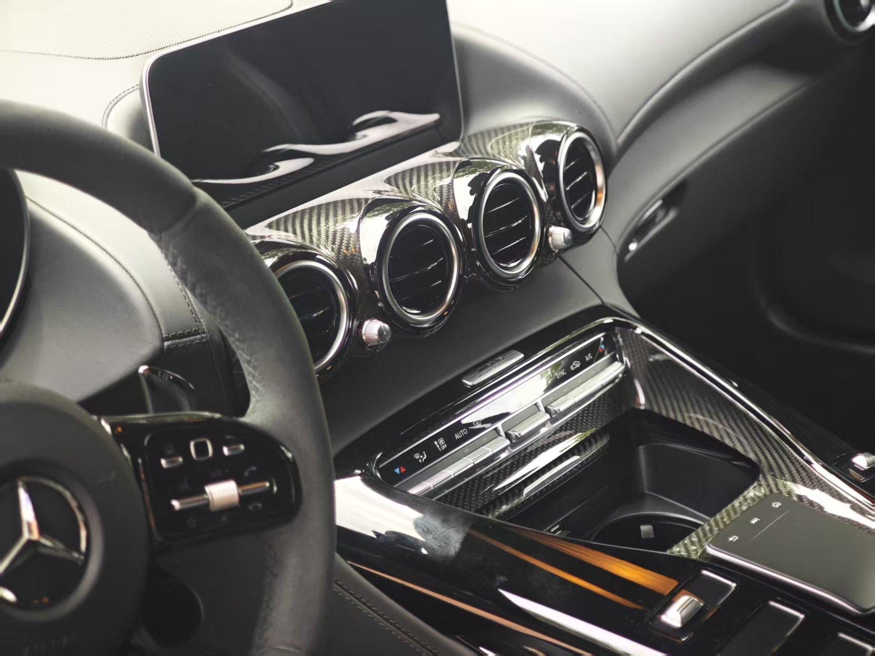 二手奔驰 AMG GT 浅哑光灰/黑色 2021款 暗夜特别版