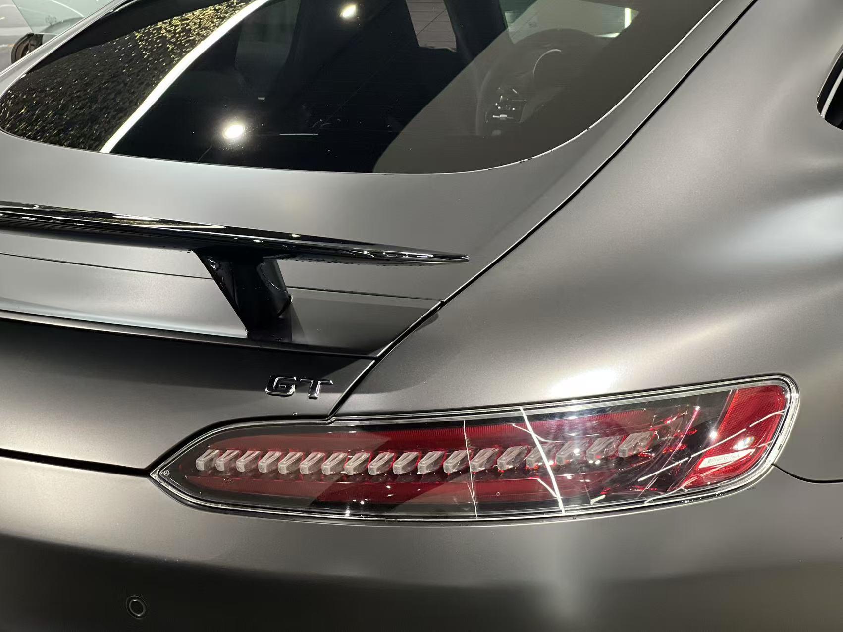 二手奔驰 AMG GT 浅哑光灰/黑色 2021款 暗夜特别版