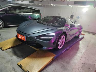 二手迈凯伦 720S 灰外/黑红内 2019款 4.0T Coupe