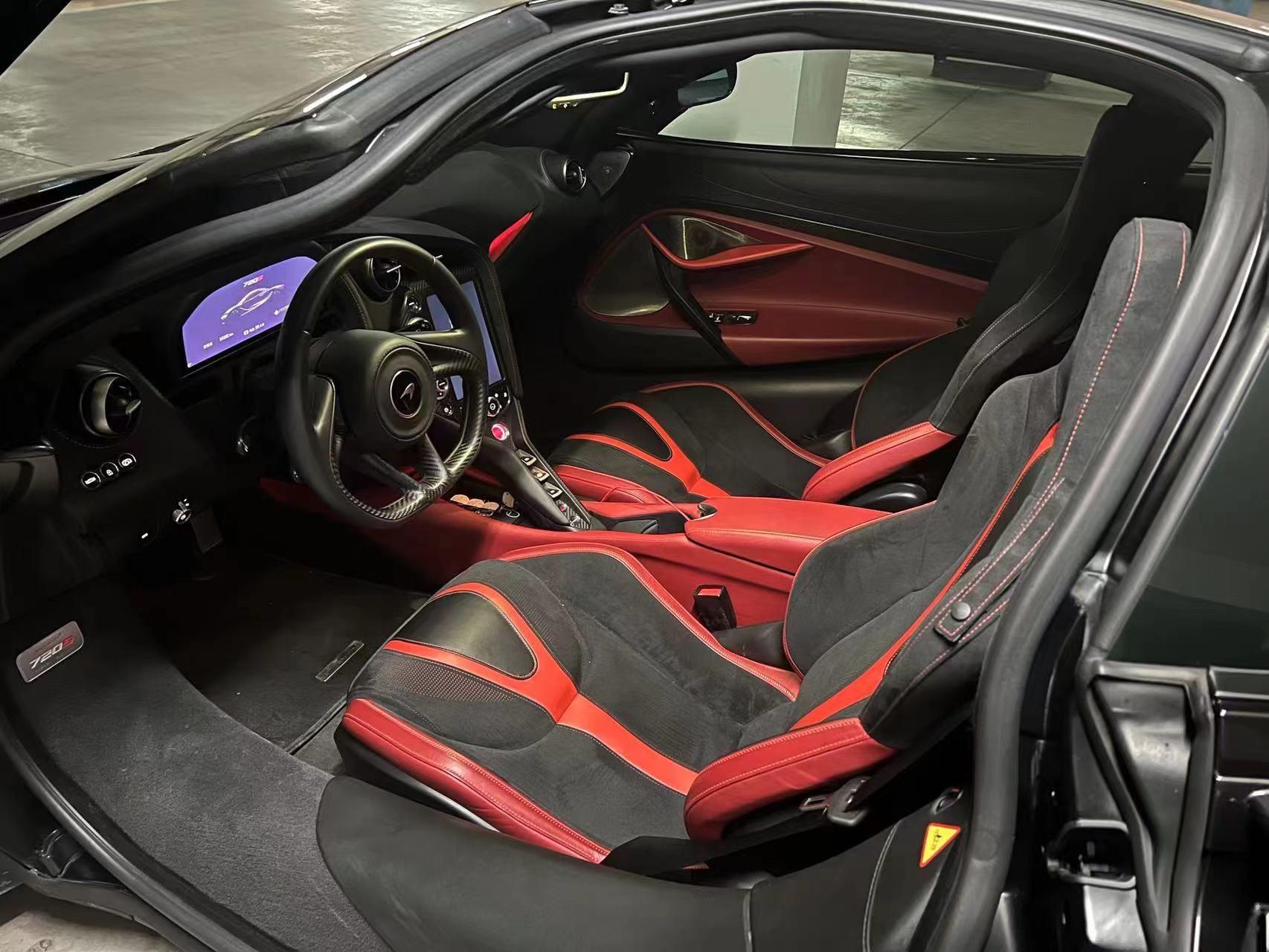 二手迈凯伦 720S 黑色/黑红 2019款 4.0T Coupe