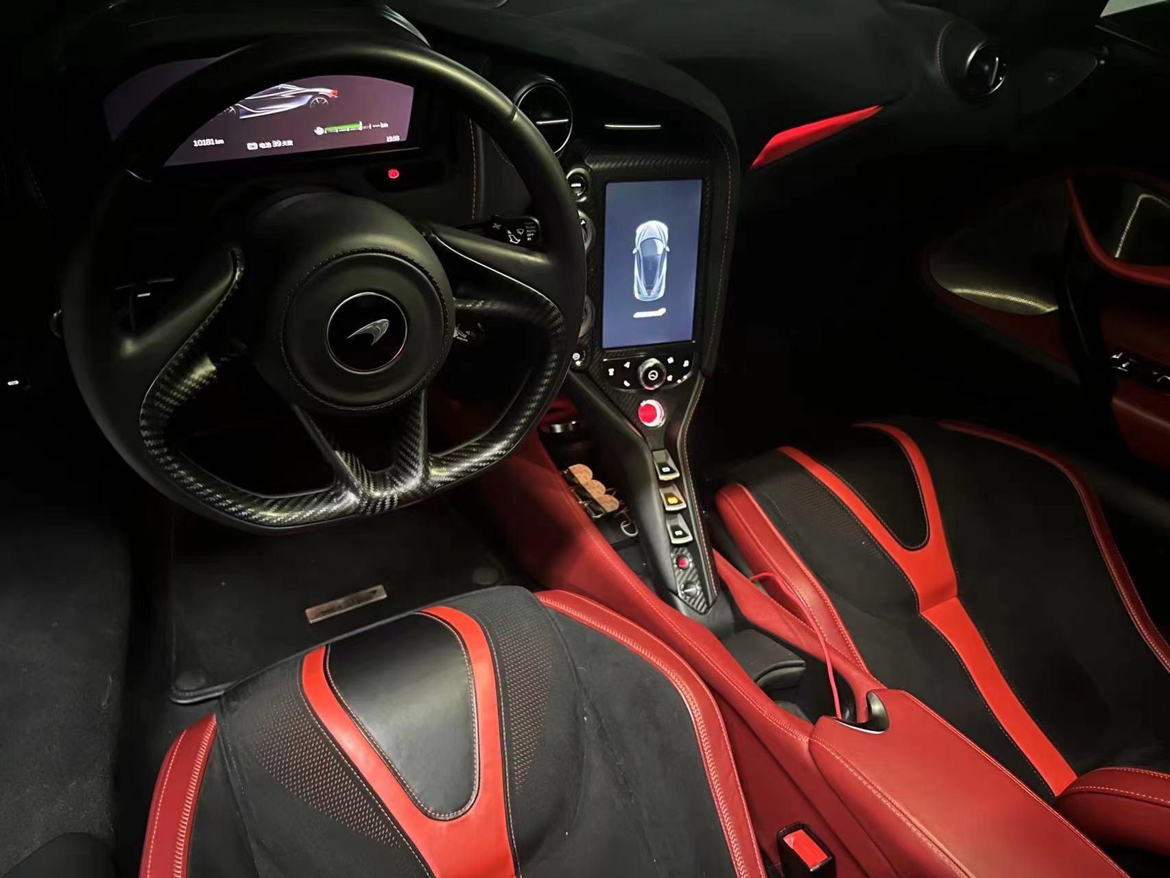 二手迈凯伦 720S 黑色/黑红 2019款 4.0T Coupe