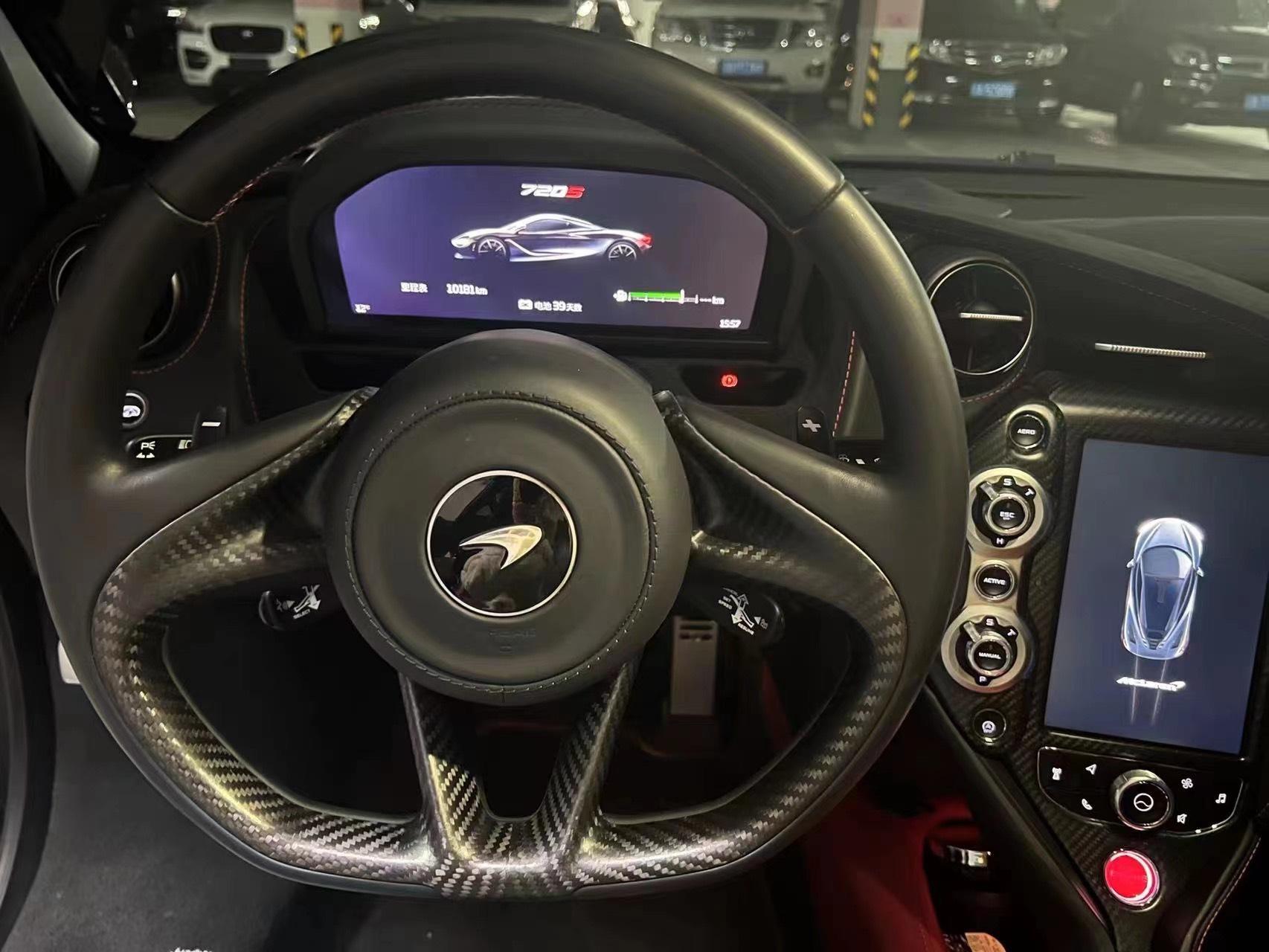 二手迈凯伦 720S 黑色/黑红 2019款 4.0T Coupe