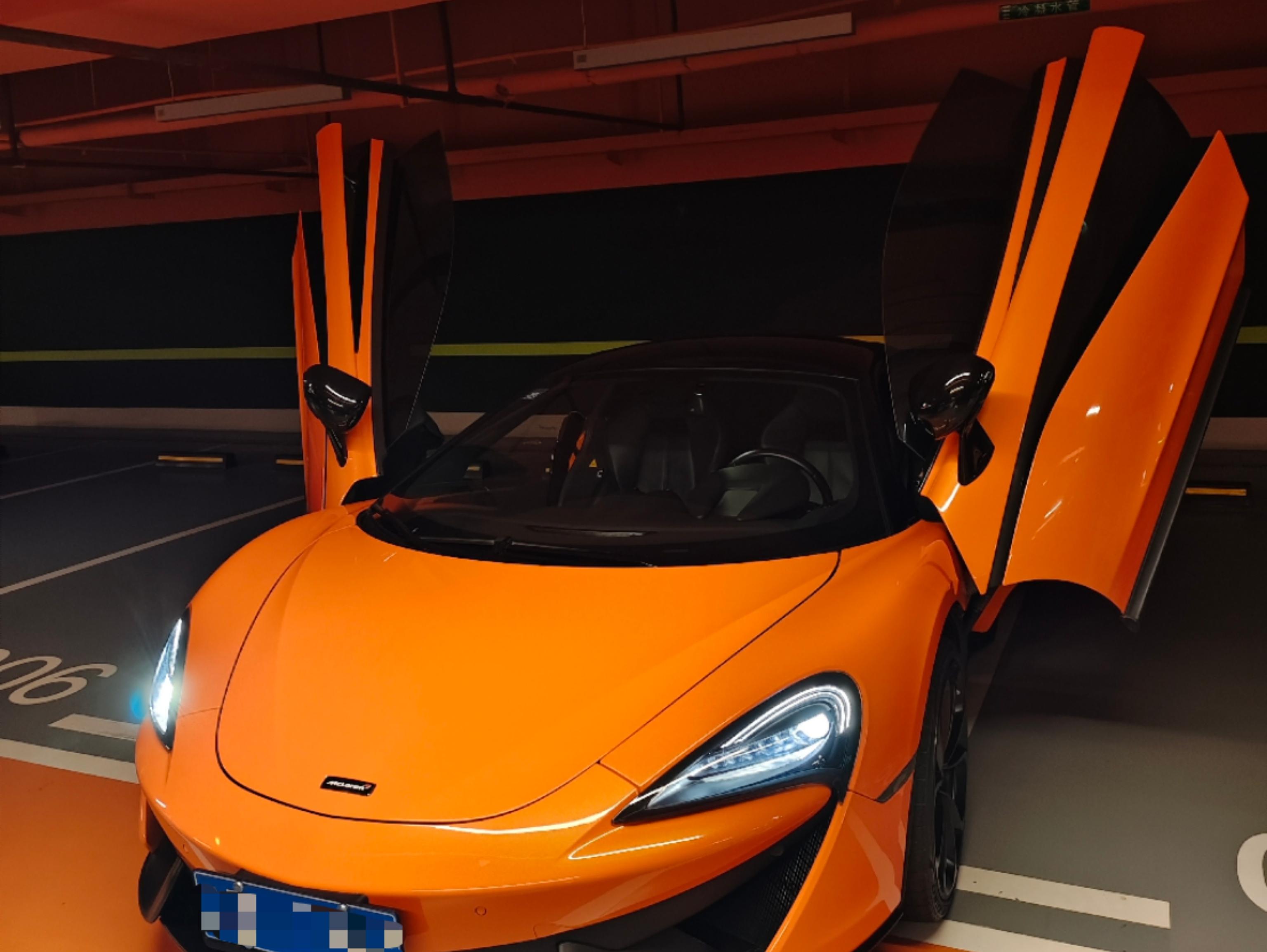 二手迈凯伦 540C 橙色/黑色 2019款 3.8T Coupe