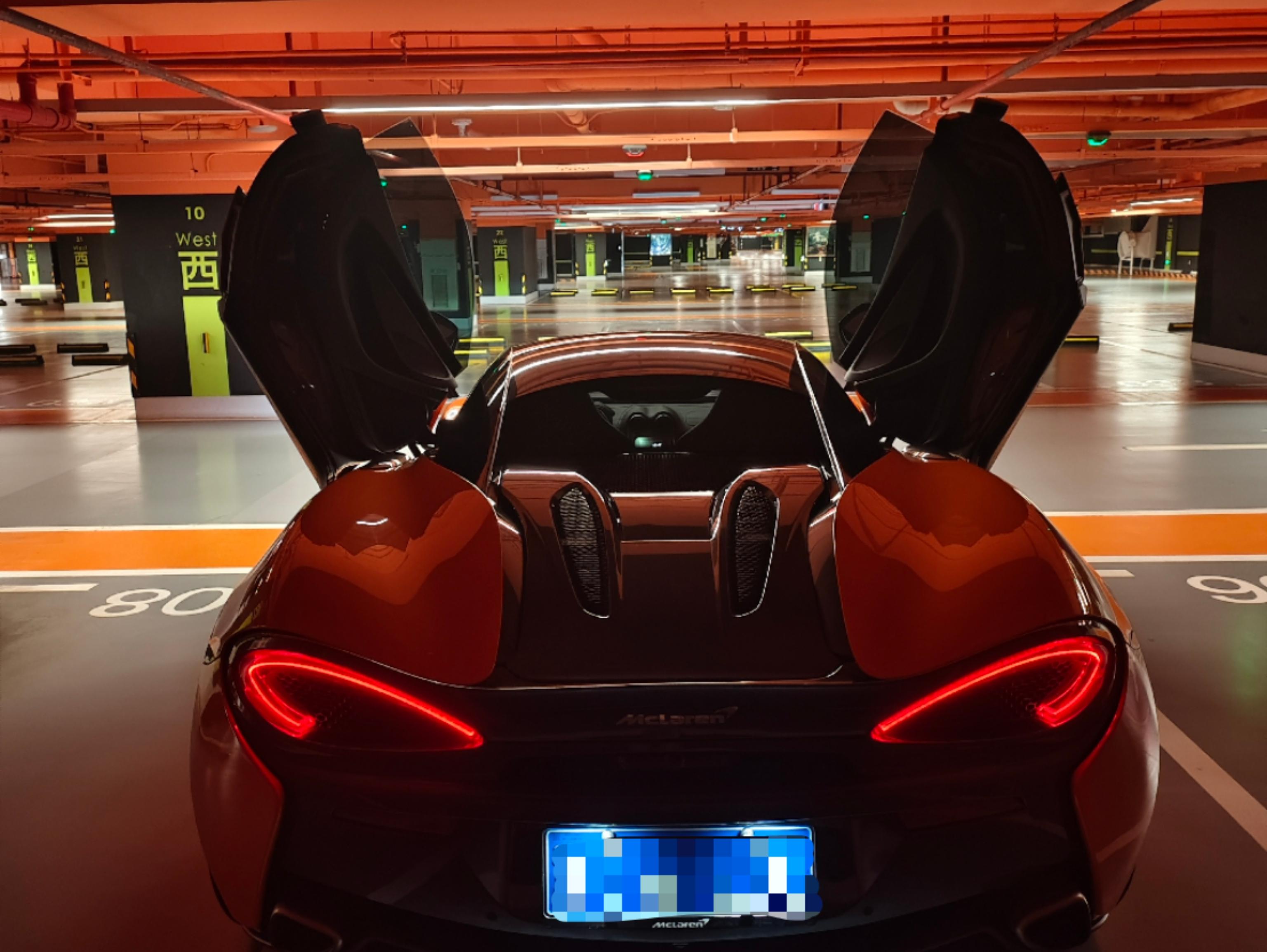 二手迈凯伦 540C 橙色/黑色 2019款 3.8T Coupe
