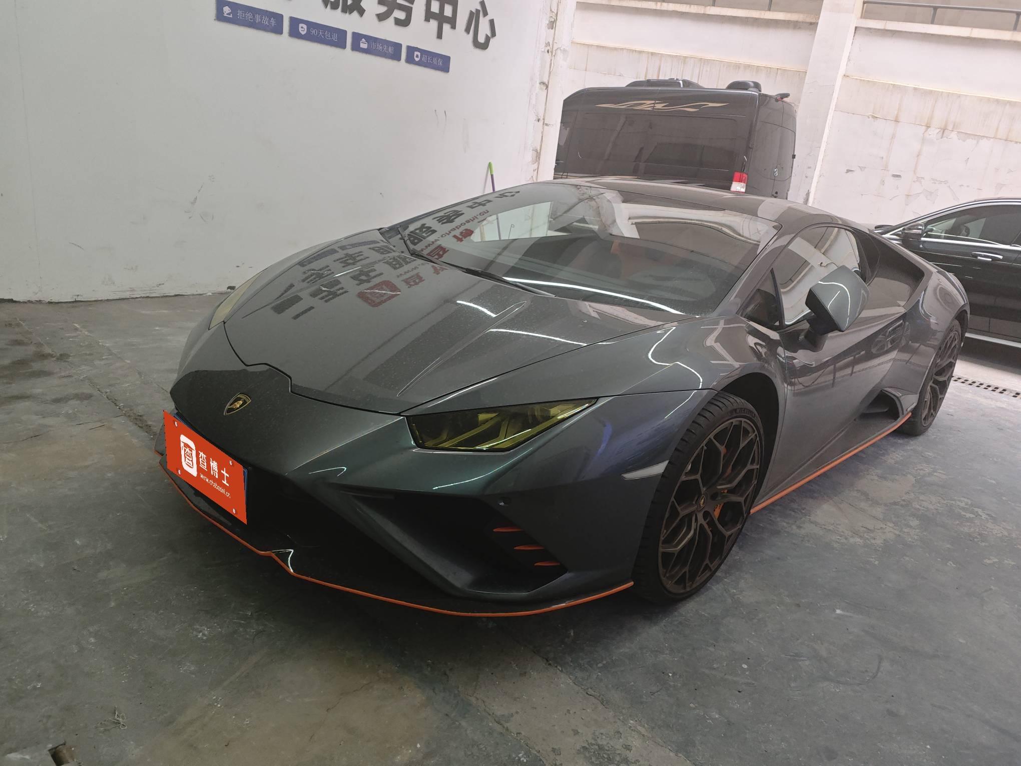二手兰博基尼 Huracán 灰色/橙色 2020款 Huracán EVO RWD