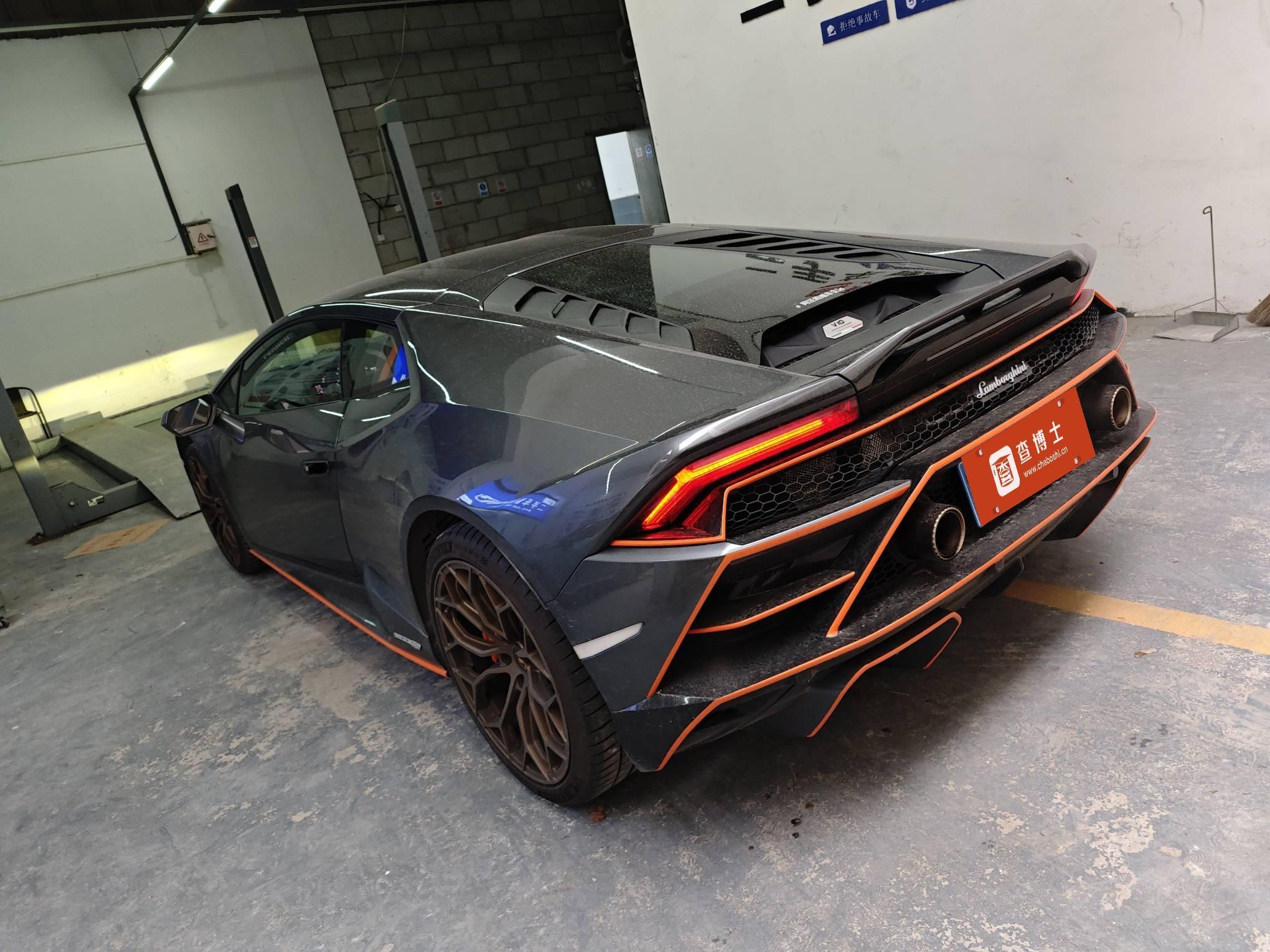 二手兰博基尼 Huracán 灰色/橙色 2020款 Huracán EVO RWD