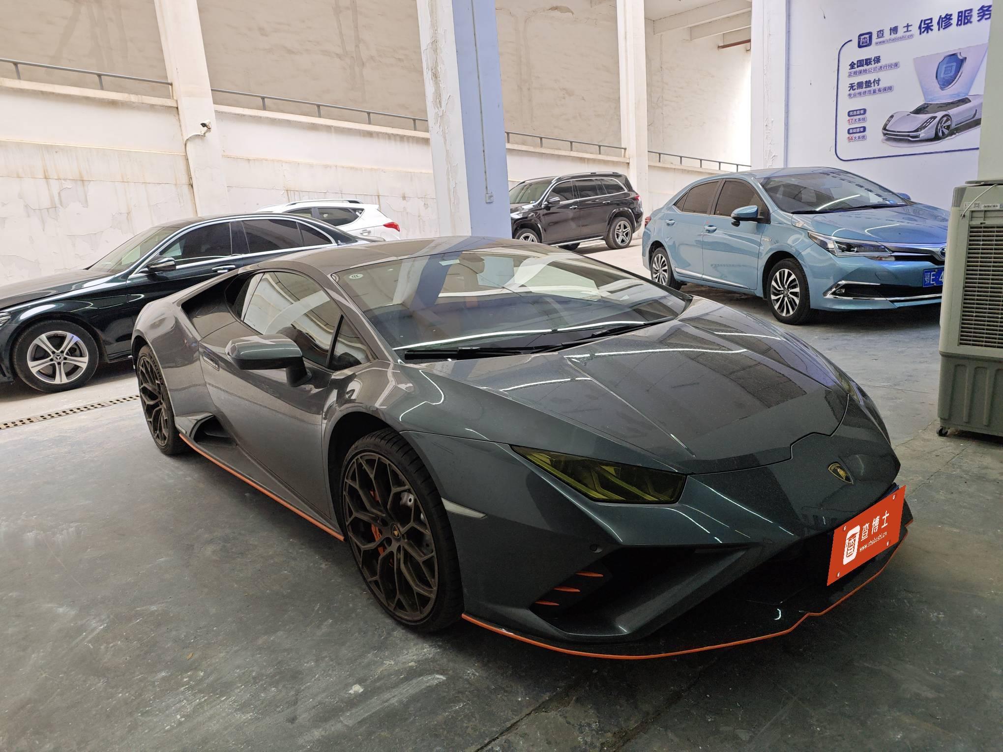 二手兰博基尼 Huracán 灰色/橙色 2020款 Huracán EVO RWD