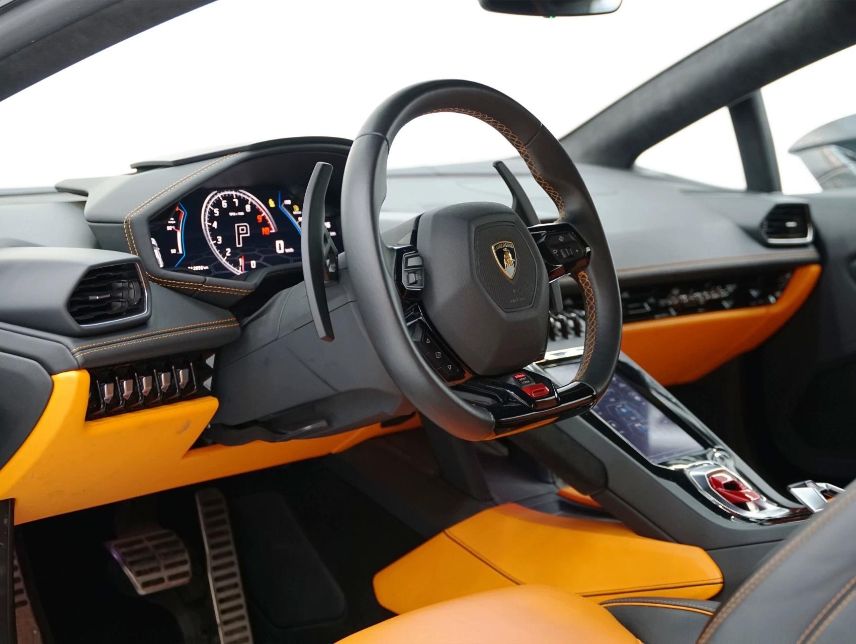 二手兰博基尼 Huracán 灰色/橙色 2020款 Huracán EVO RWD