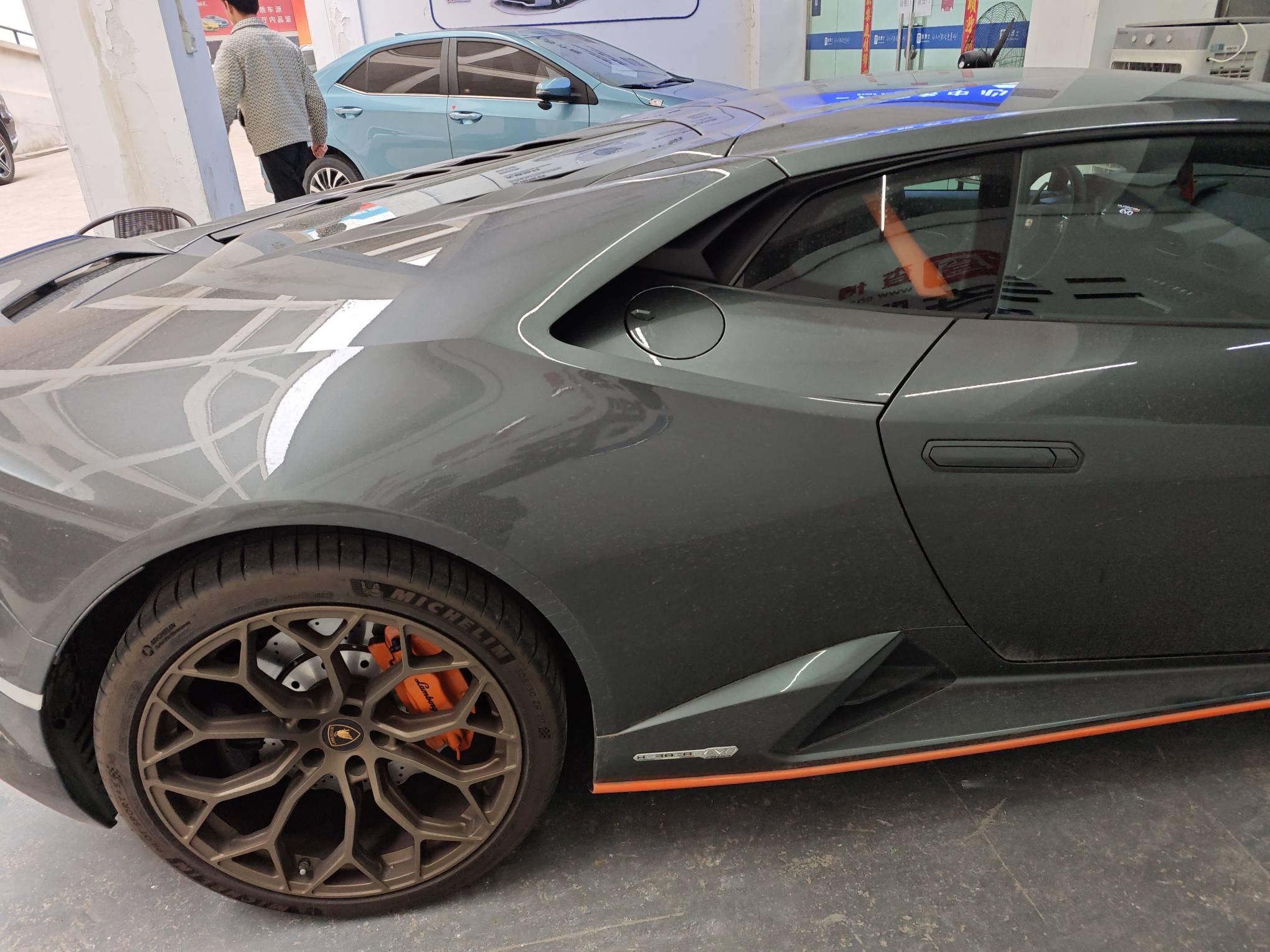 二手兰博基尼 Huracán 灰色/橙色 2020款 Huracán EVO RWD