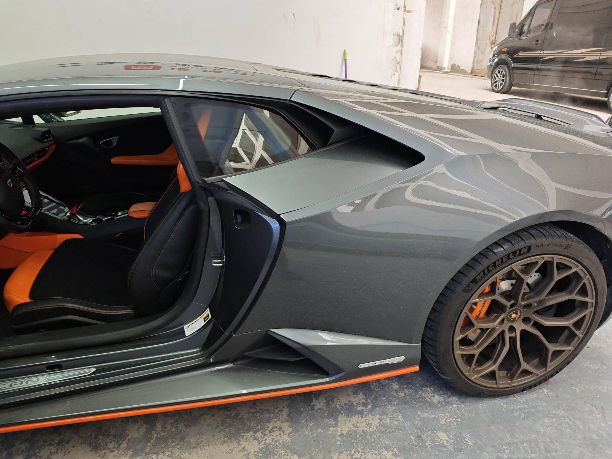 二手兰博基尼 Huracán 灰色/橙色 2020款 Huracán EVO RWD