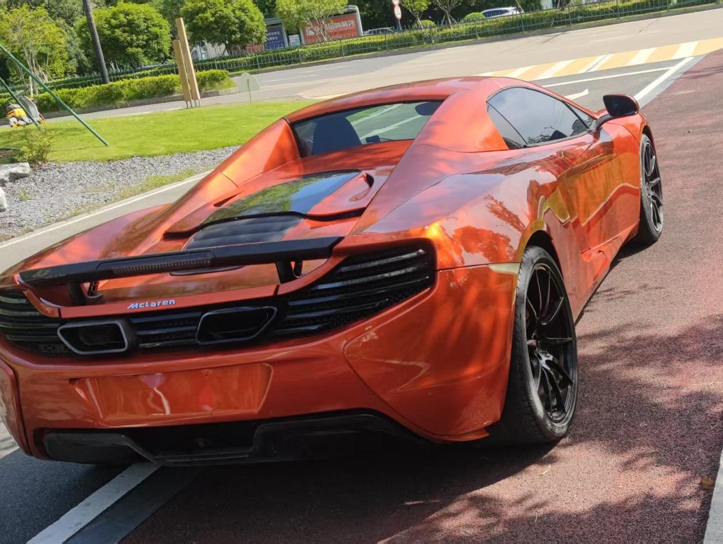 二手迈凯伦 650S 橙色/黑色 2014款 3.8T Coupe