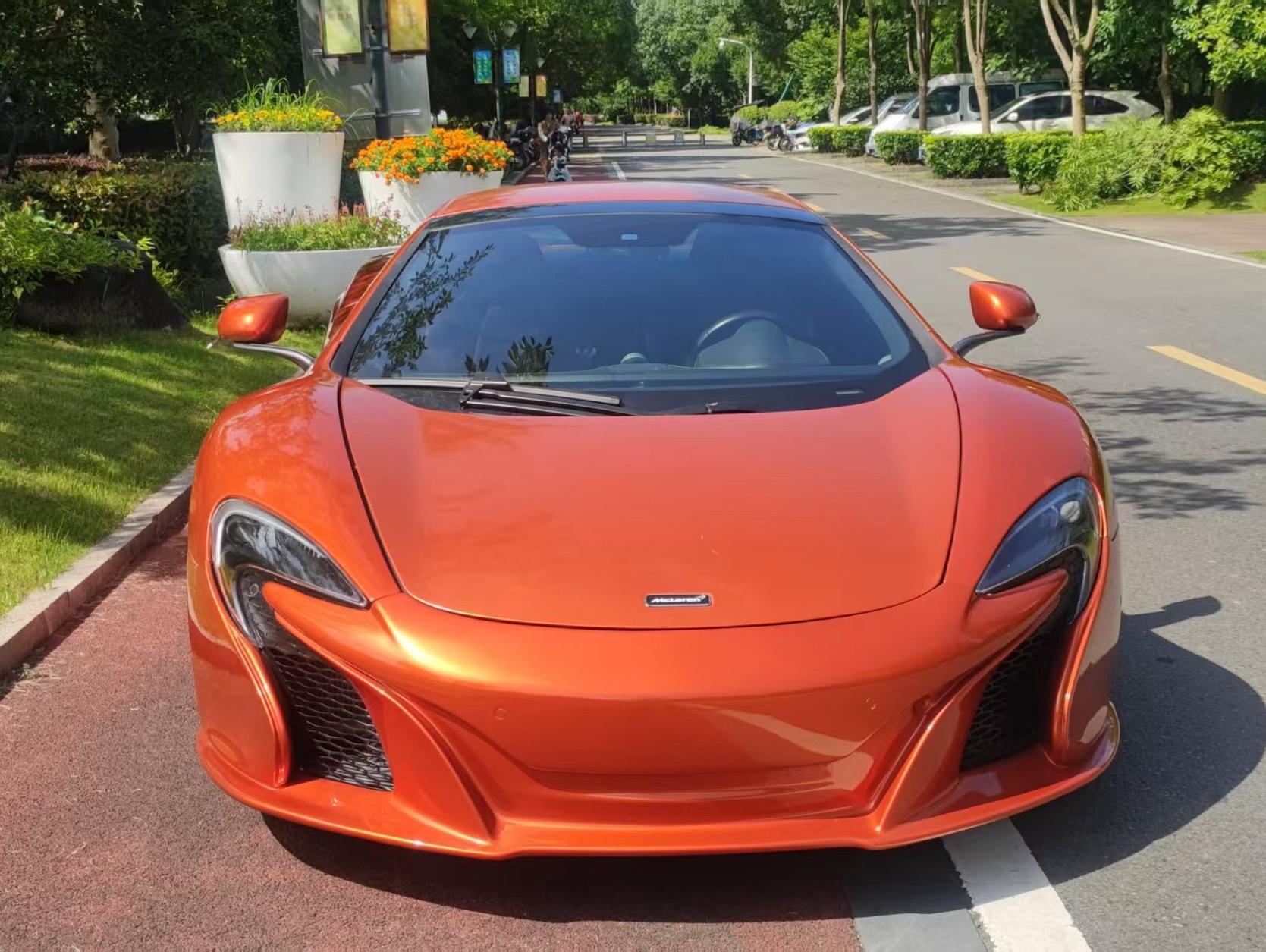 二手迈凯伦 650S 橙色/黑色 2014款 3.8T Coupe