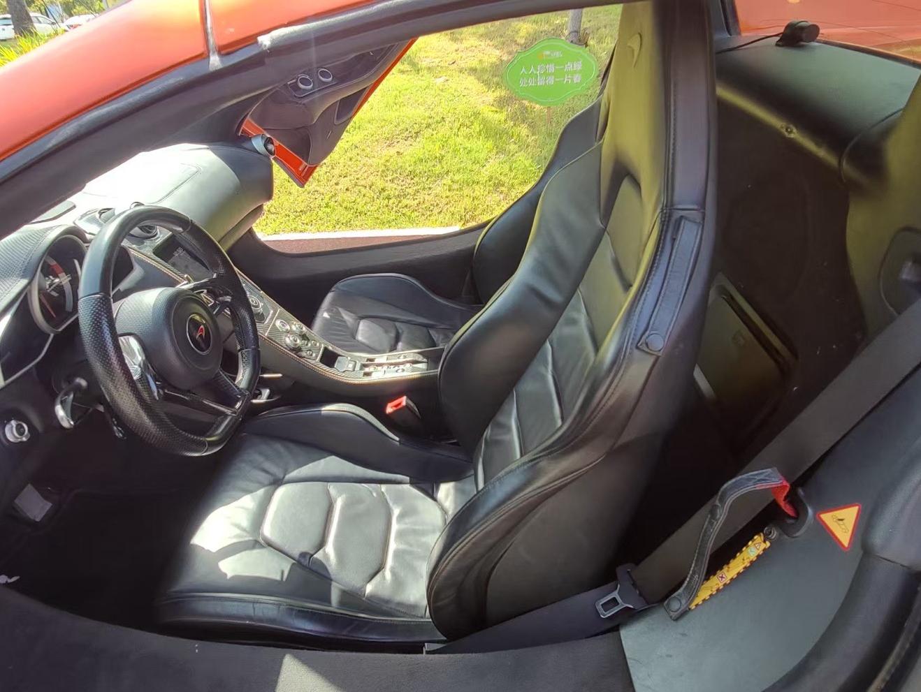二手迈凯伦 650S 橙色/黑色 2014款 3.8T Coupe