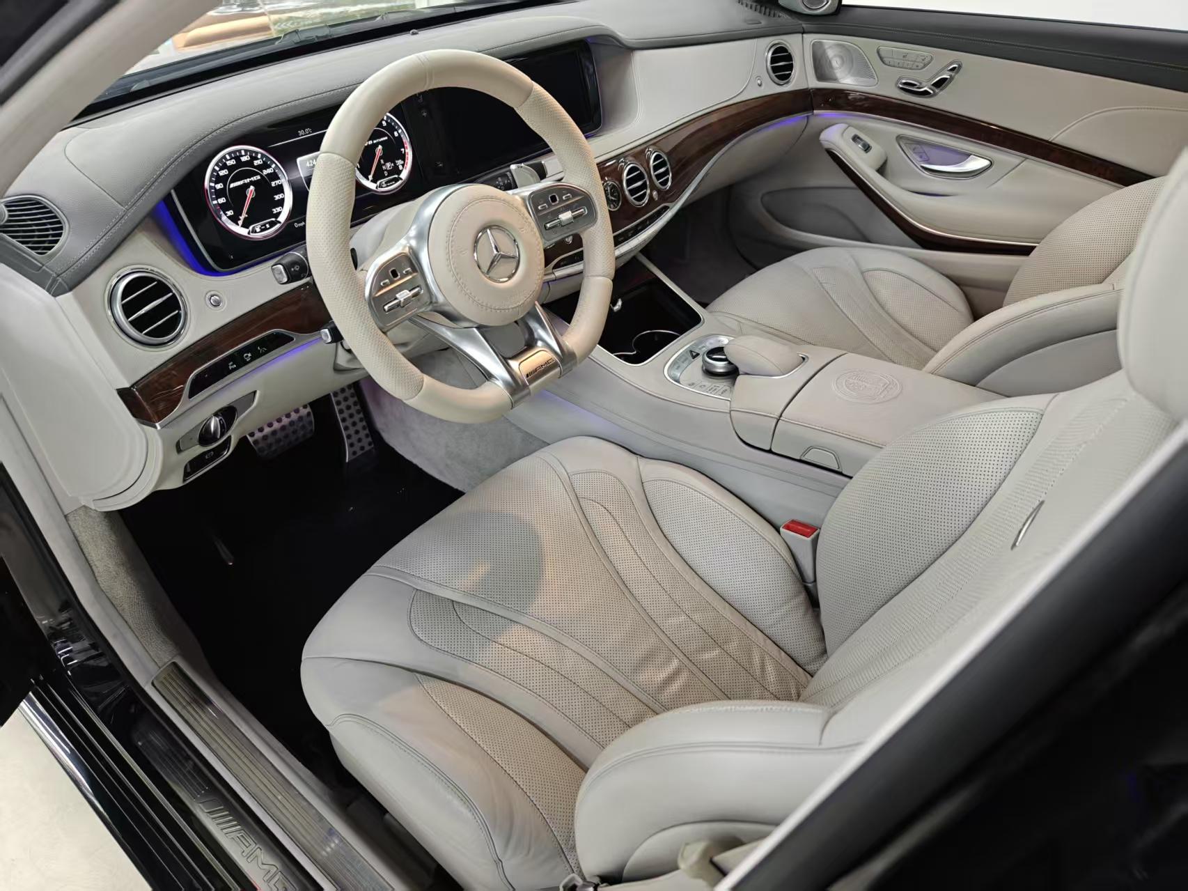 二手奔驰 AMG 黑色/米色 AMG S63L 4MATIC 中规版