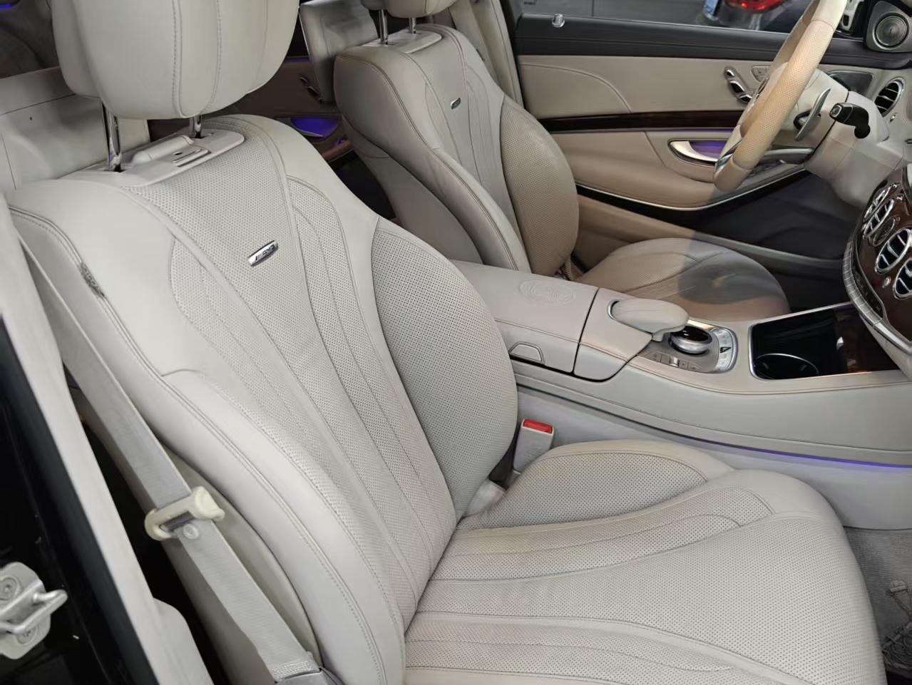 二手奔驰 AMG 黑色/米色 AMG S63L 4MATIC 中规版