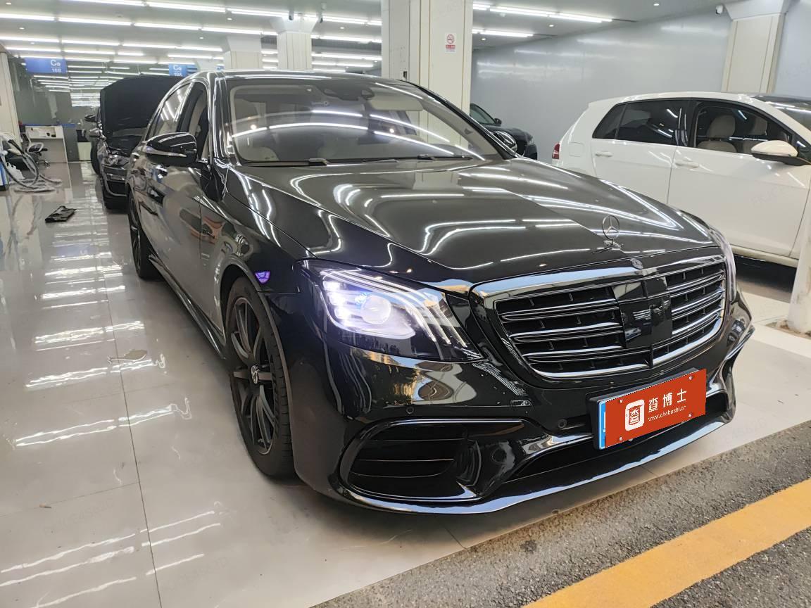 二手奔驰 AMG 黑色/米色 AMG S63L 4MATIC 中规版