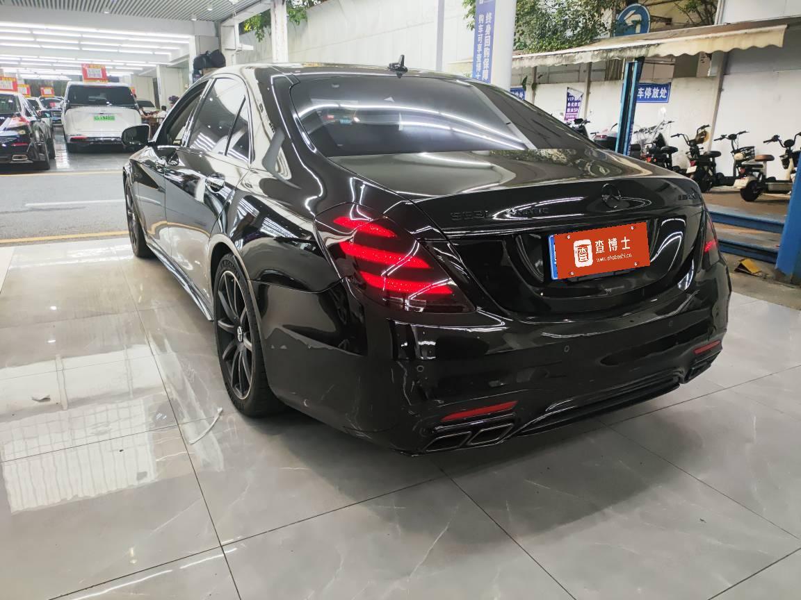 二手奔驰 AMG 黑色/米色 AMG S63L 4MATIC 中规版