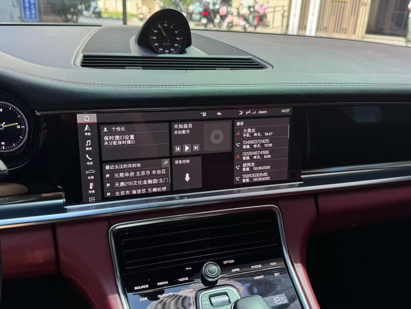 二手保时捷 Panamera 细花白/红色 2022款 Panamera 4 Sport Turismo 2.9T