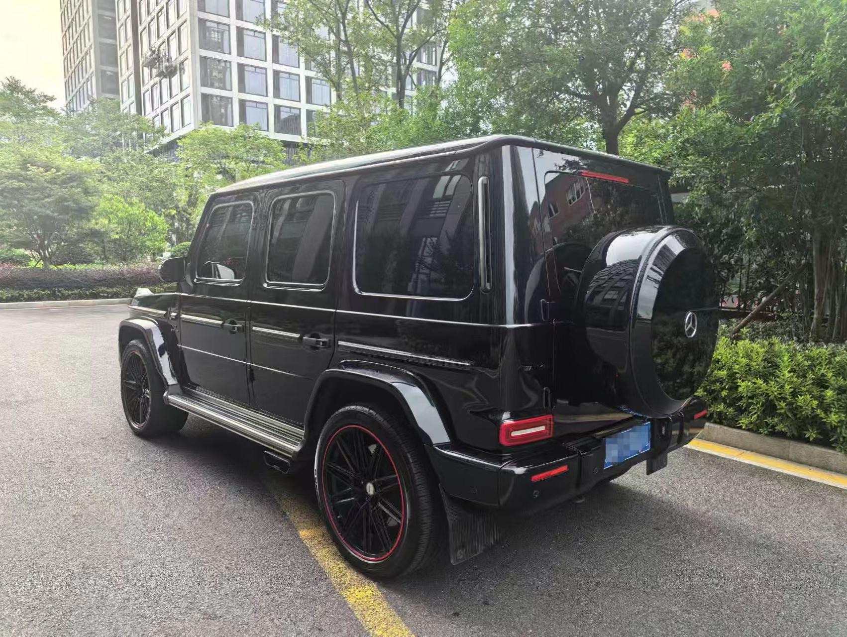 二手奔驰 奔驰G级 黑色/棕色 2019款 G500