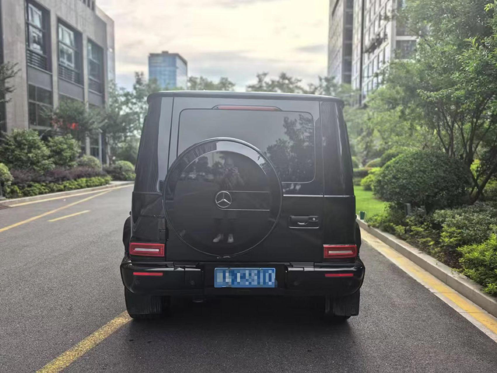 二手奔驰 奔驰G级 黑色/棕色 2019款 G500
