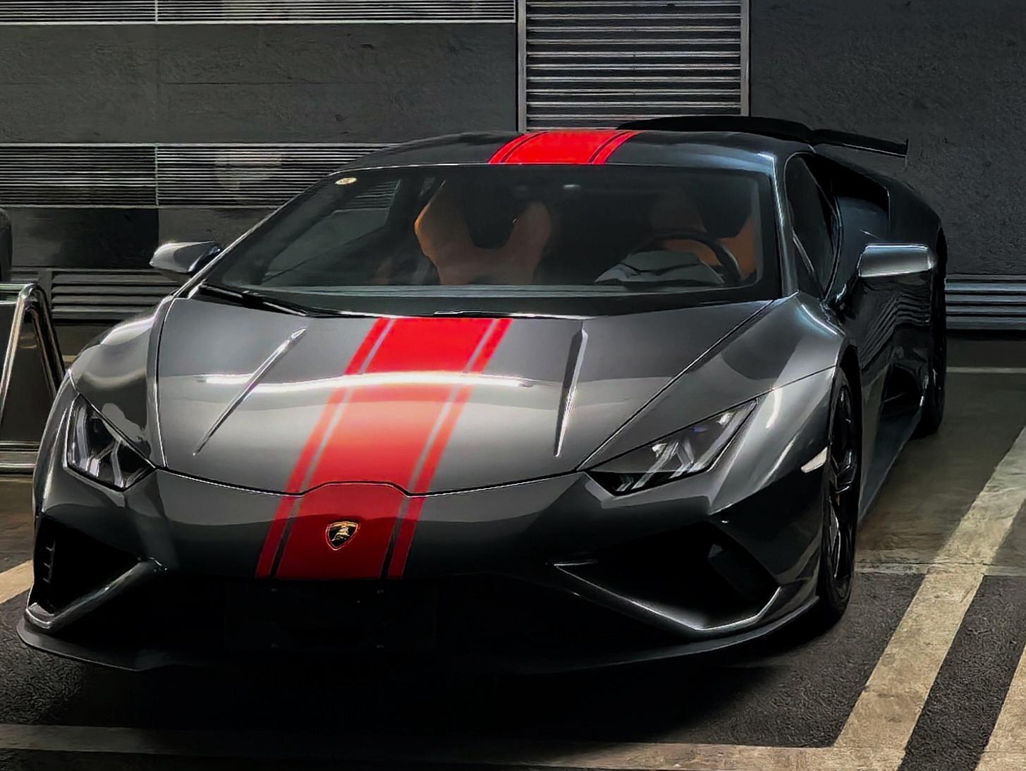 二手兰博基尼 Huracán 灰色/橙色 2020款 Huracán EVO RWD