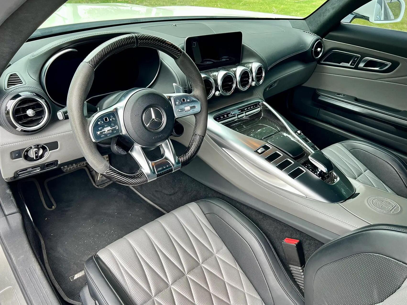 二手奔驰 AMG GT 白色/灰色 2019款 GT C