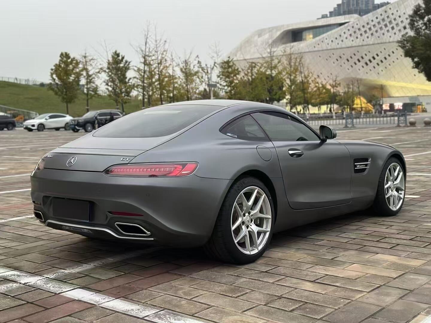二手奔驰 AMG GT 银灰色/黑色 2016款