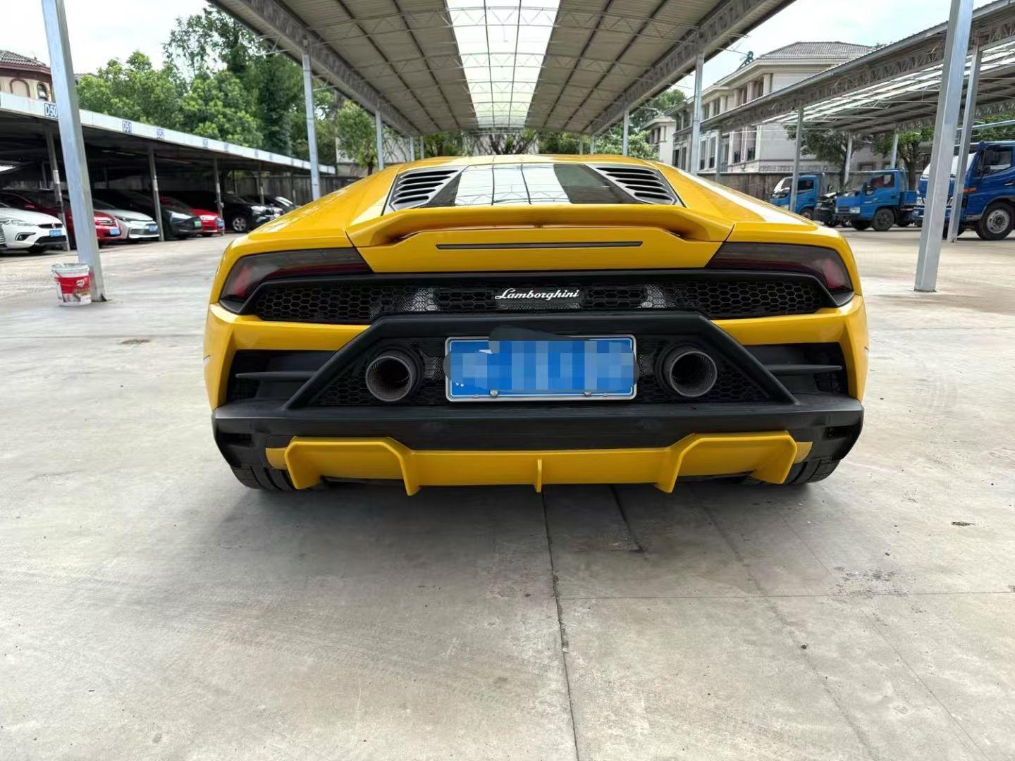 二手兰博基尼 Huracán 黄色/黑色 2020款 Huracán EVO RWD