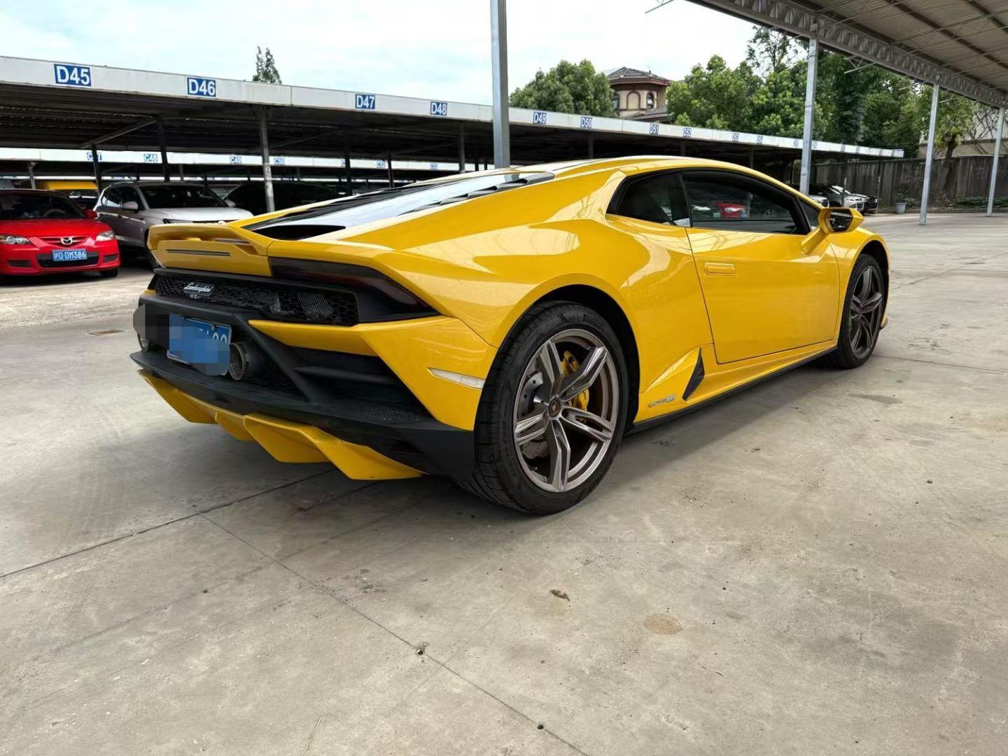 二手兰博基尼 Huracán 黄色/黑色 2020款 Huracán EVO RWD