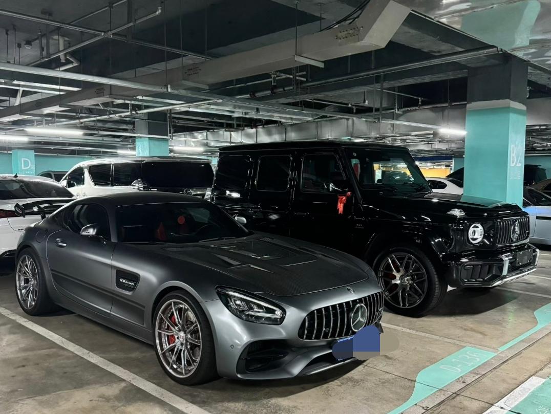 二手奔驰 AMG GT 灰色/红色 2019款