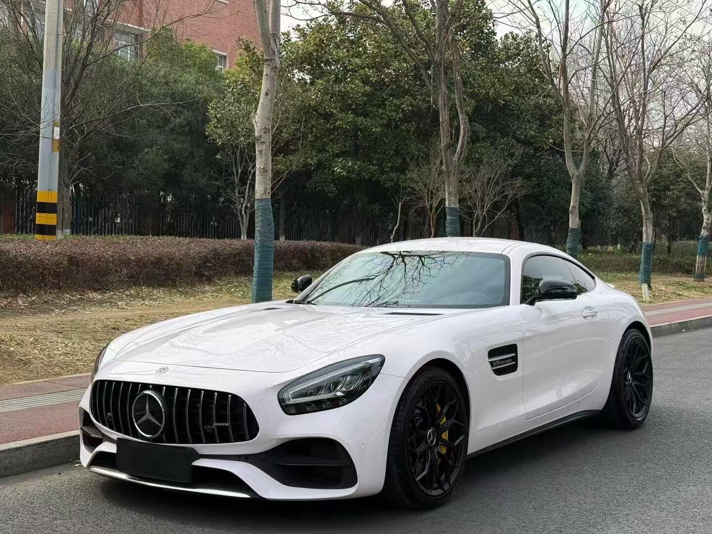 二手奔驰 AMG GT 白色/红色 2019款
