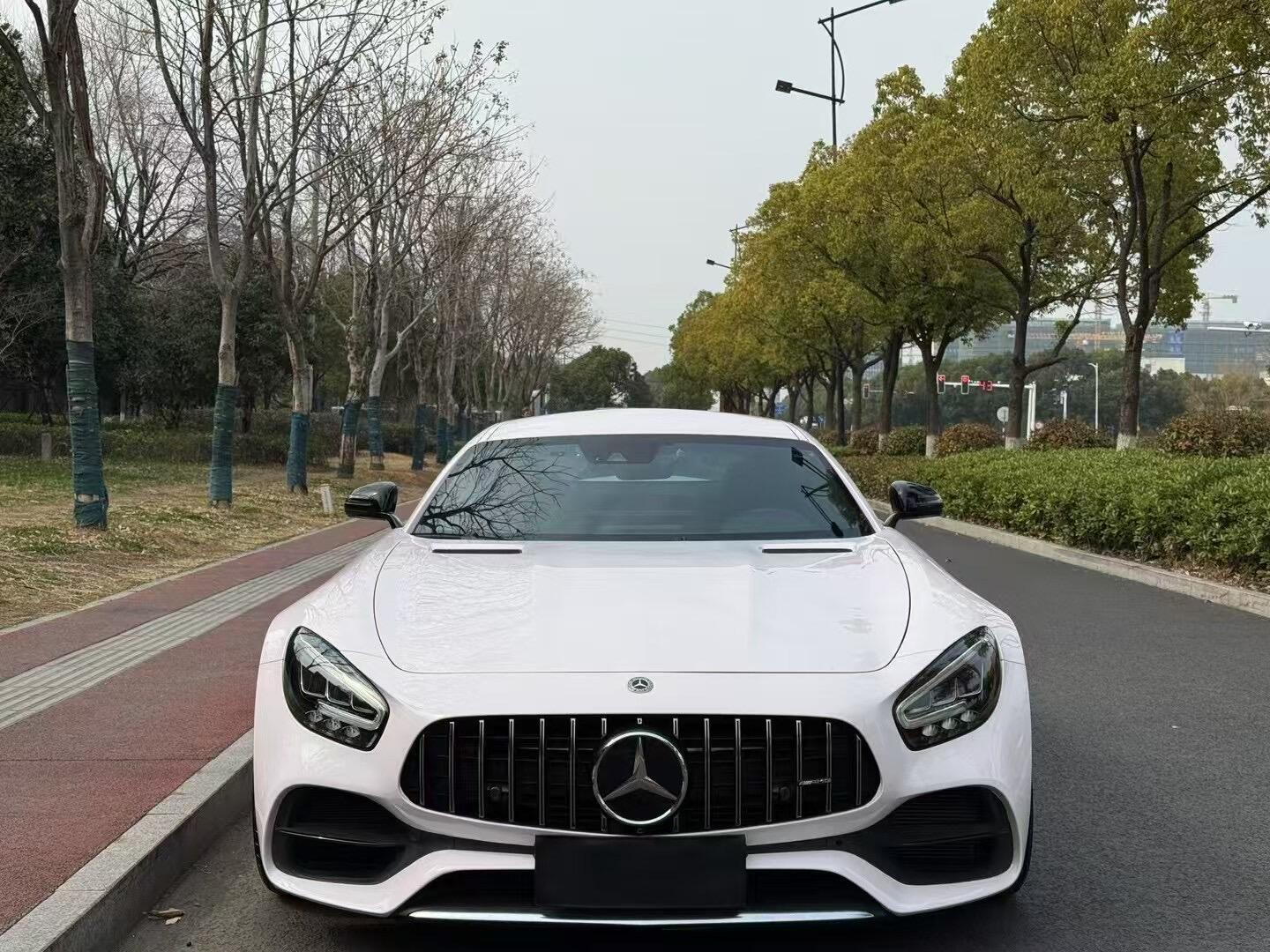 二手奔驰 AMG GT 白色/红色 2019款