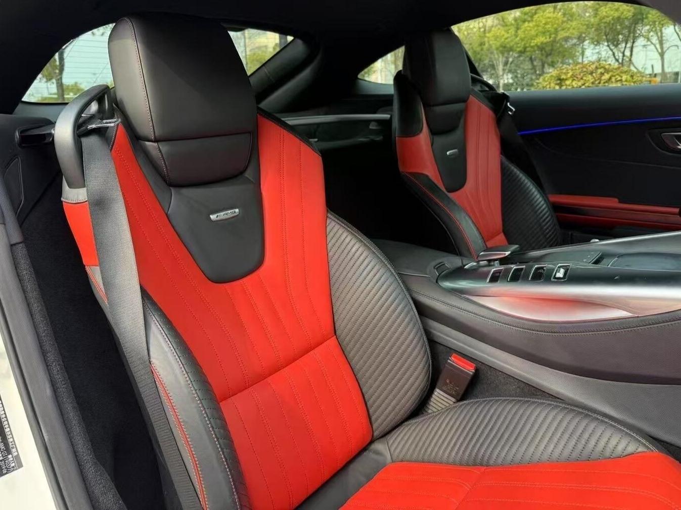二手奔驰 AMG GT 白色/红色 2019款