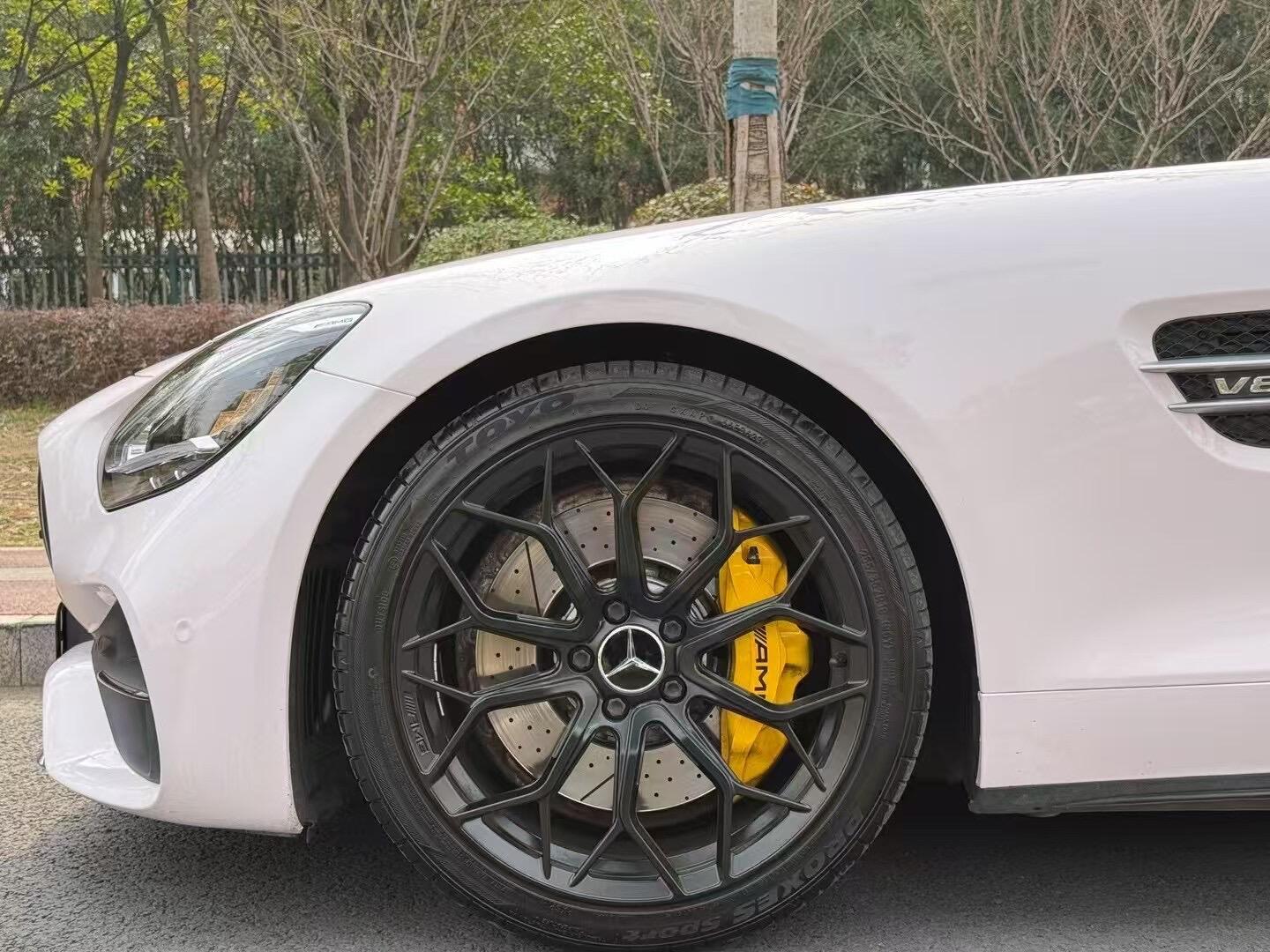 二手奔驰 AMG GT 白色/红色 2019款