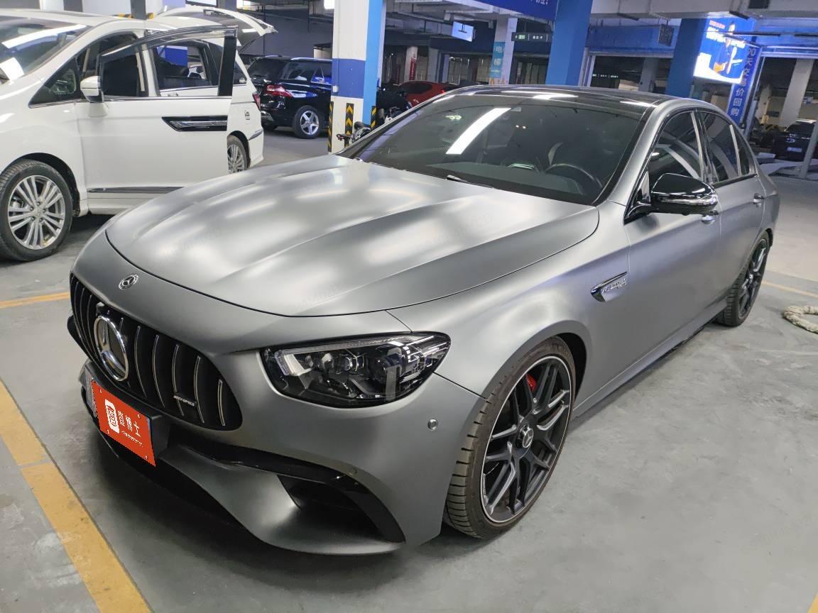 二手奔驰 AMG 灰色/黑色 2021款 E 63 S 4MATIC+
