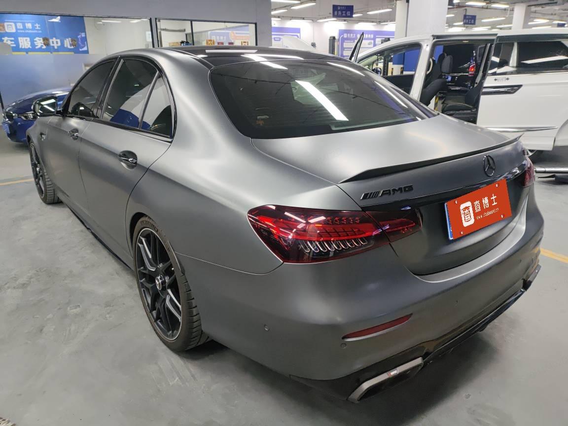 二手奔驰 AMG 灰色/黑色 2021款 E 63 S 4MATIC+