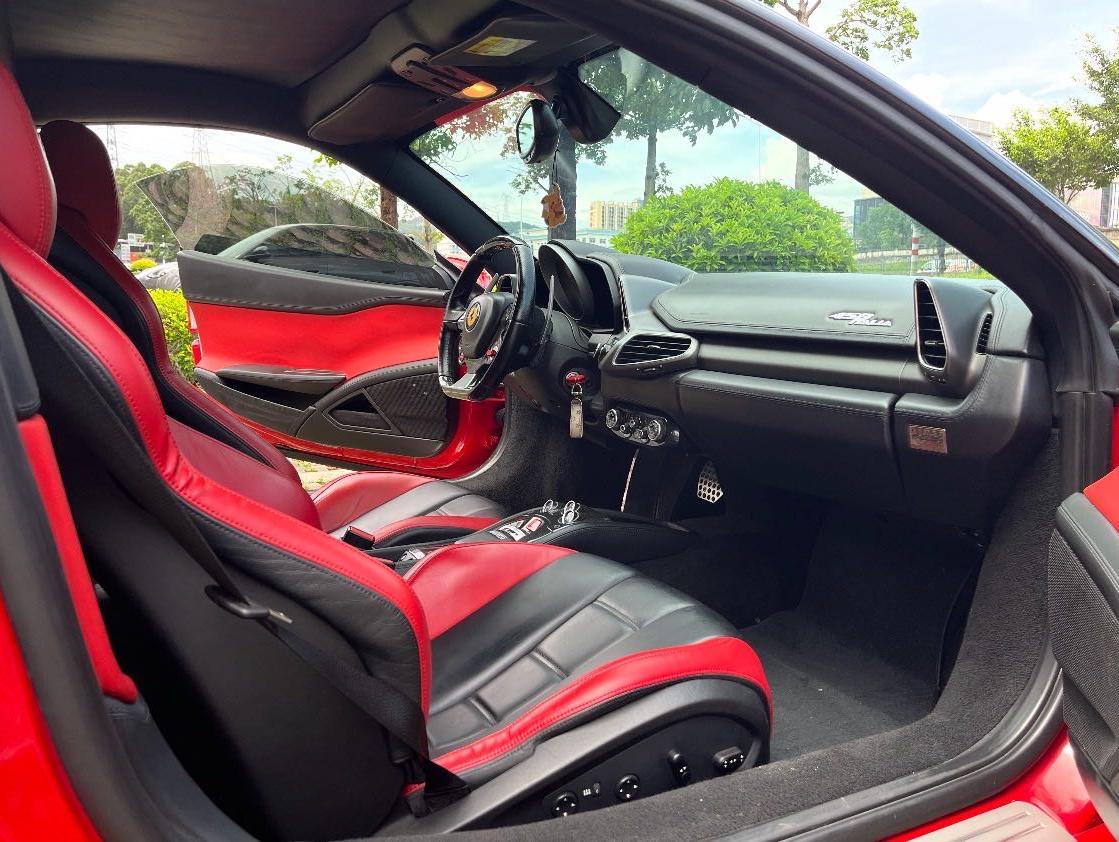 二手法拉利 458 红色/黑色 2012款 4.5L Italia 中国限量版