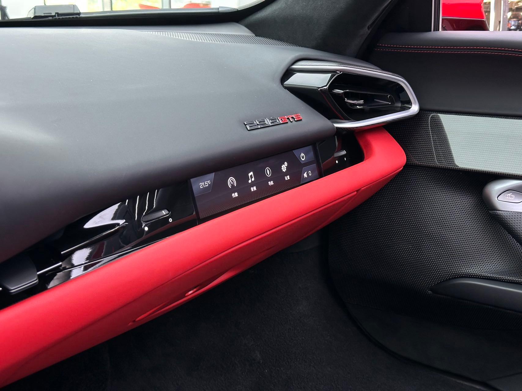二手法拉利 296 GTB 红色/黑色 法拉利296GTS 中规版