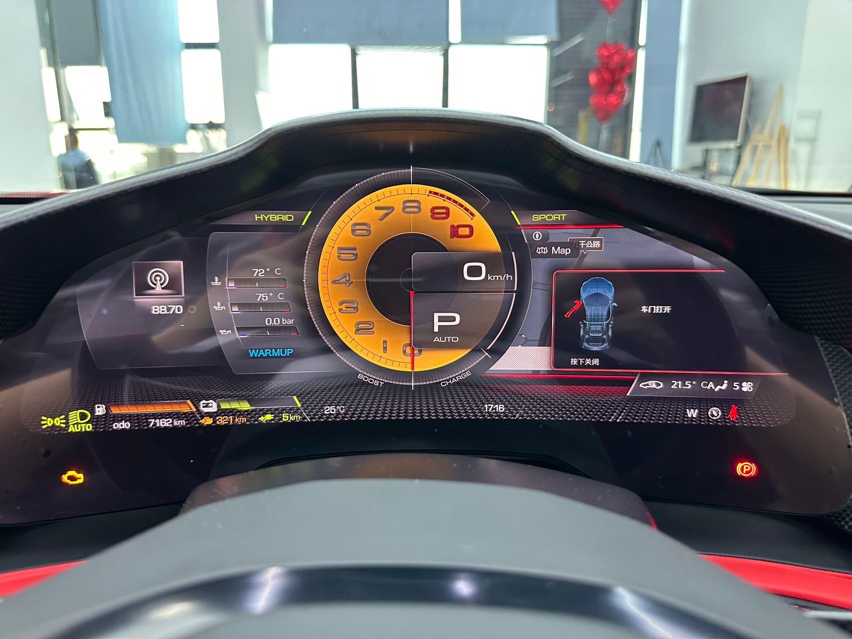 二手法拉利 296 GTB 红色/黑色 法拉利296GTS 中规版