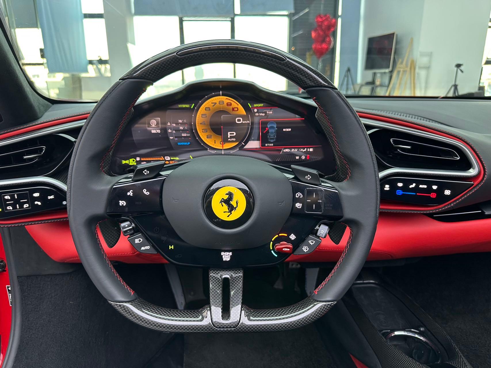 二手法拉利 296 GTB 红色/黑色 法拉利296GTS 中规版