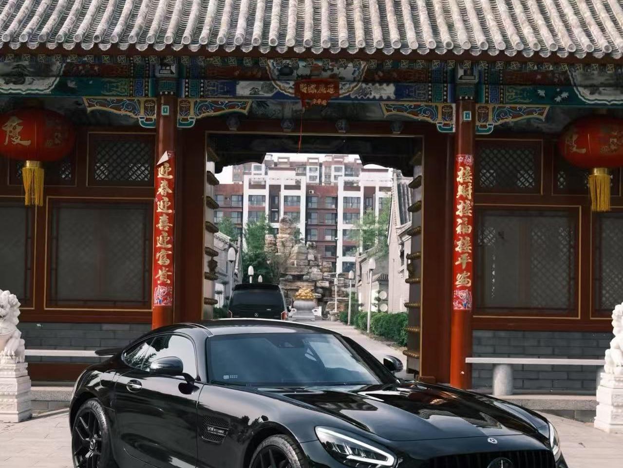 二手奔驰 AMG GT 白色/黑色 2019款