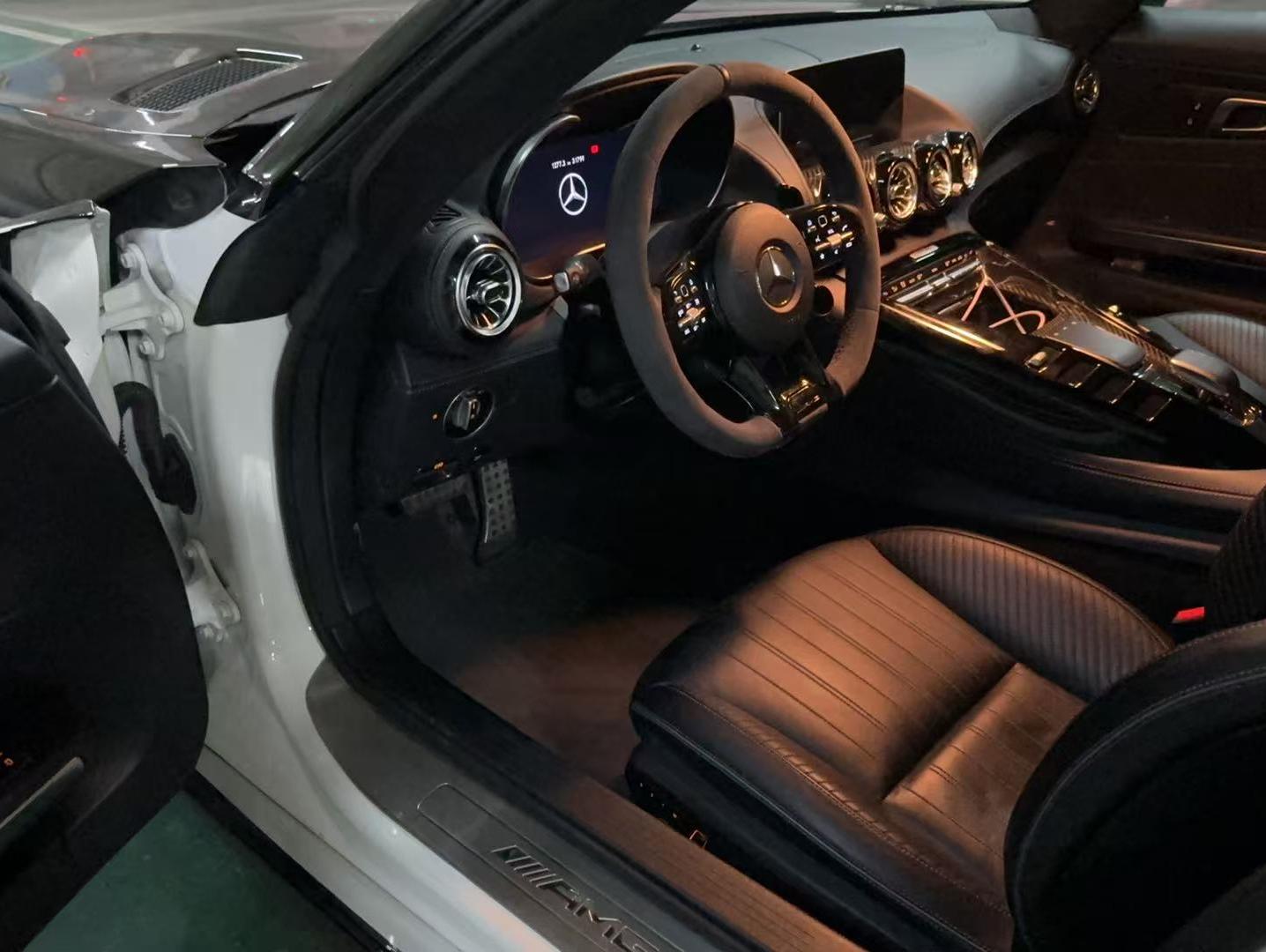 二手奔驰 AMG GT 白色/黑色 2019款