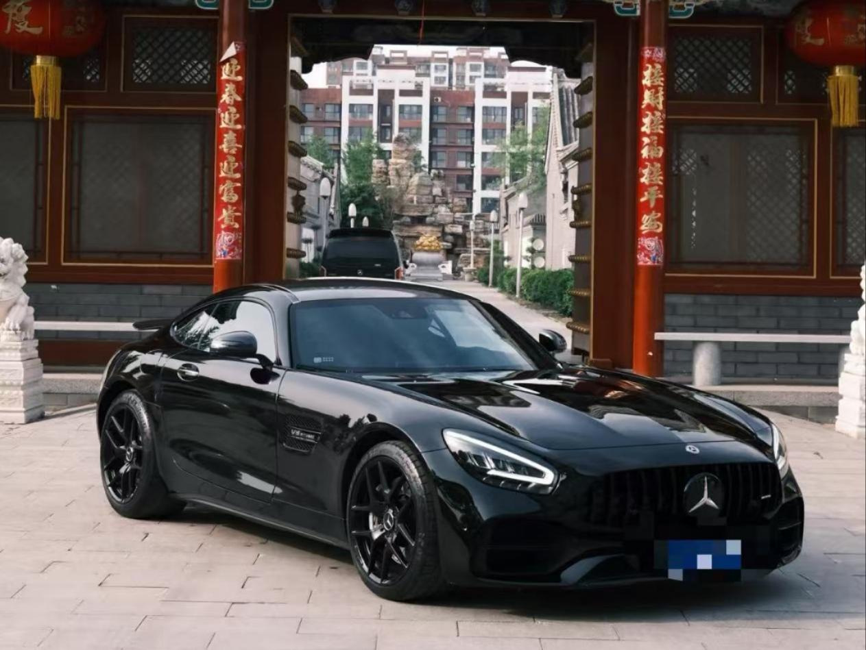 二手奔驰 AMG GT 白色/黑色 2019款