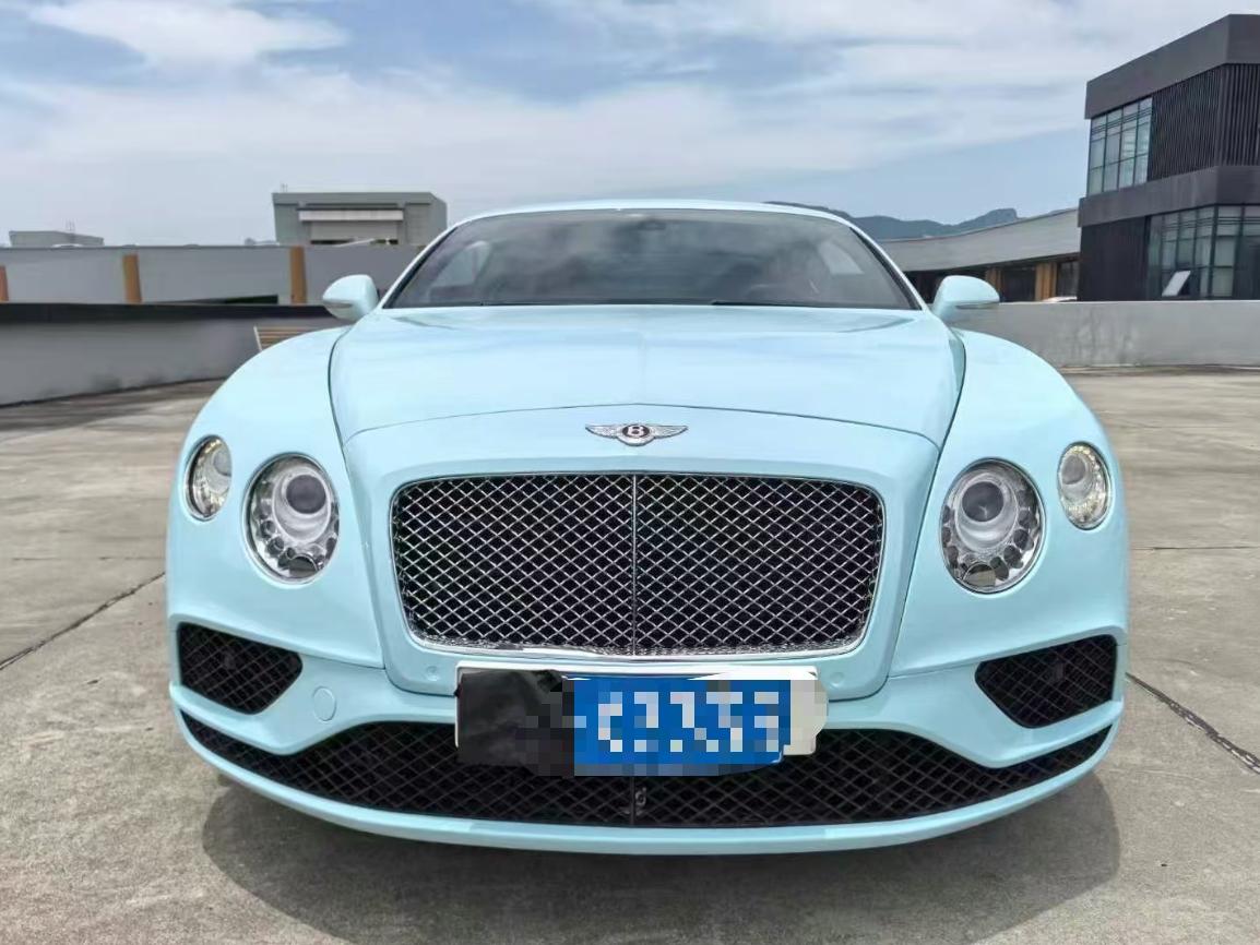 二手宾利 欧陆GT 白色/黑色 2015款 4.0T GT V8 标准版