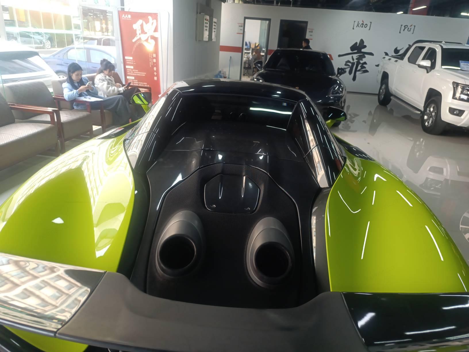 二手迈凯伦 600LT 绿色/黑色 2019款 3.8T Spider