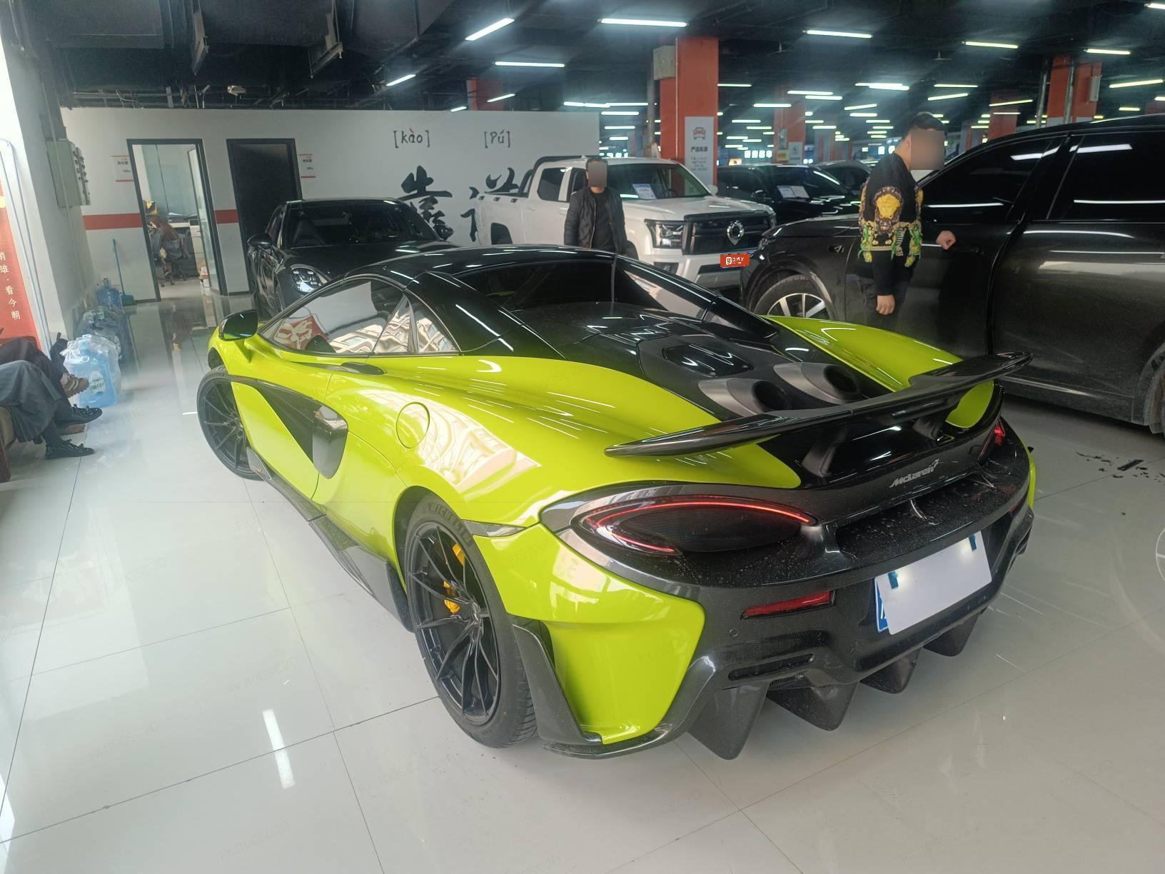 二手迈凯伦 600LT 绿色/黑色 2019款 3.8T Spider