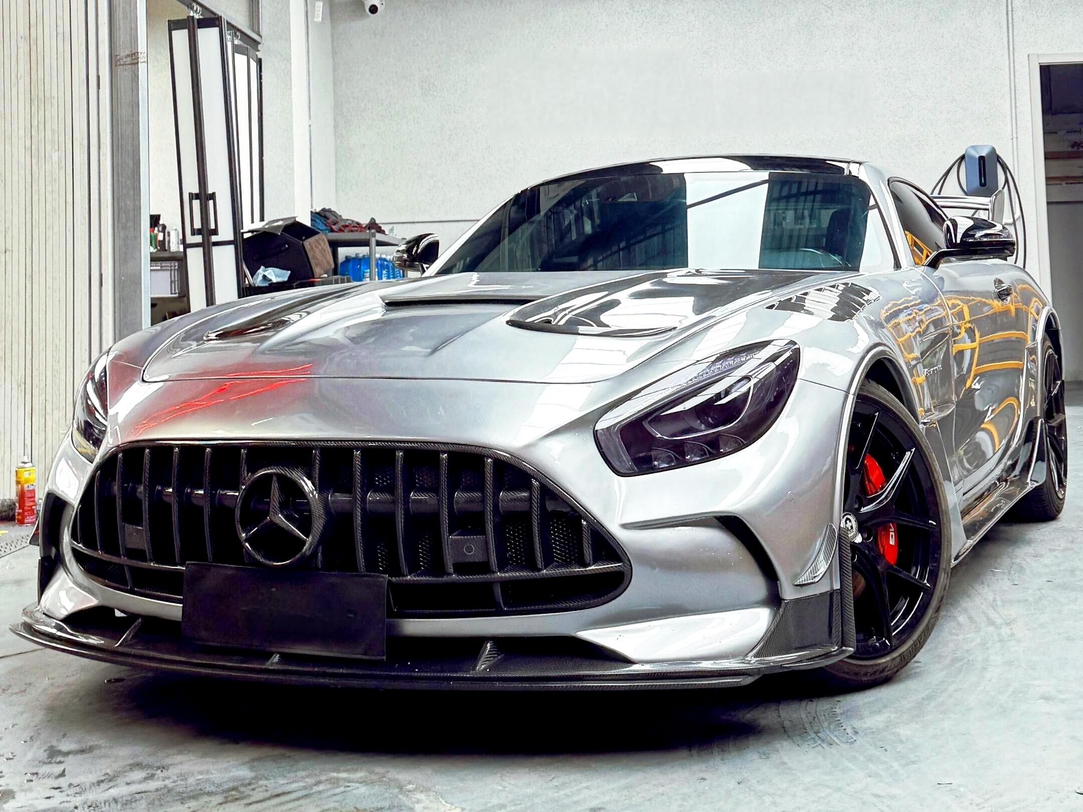 二手奔驰 AMG GT 白色/红色 2017款