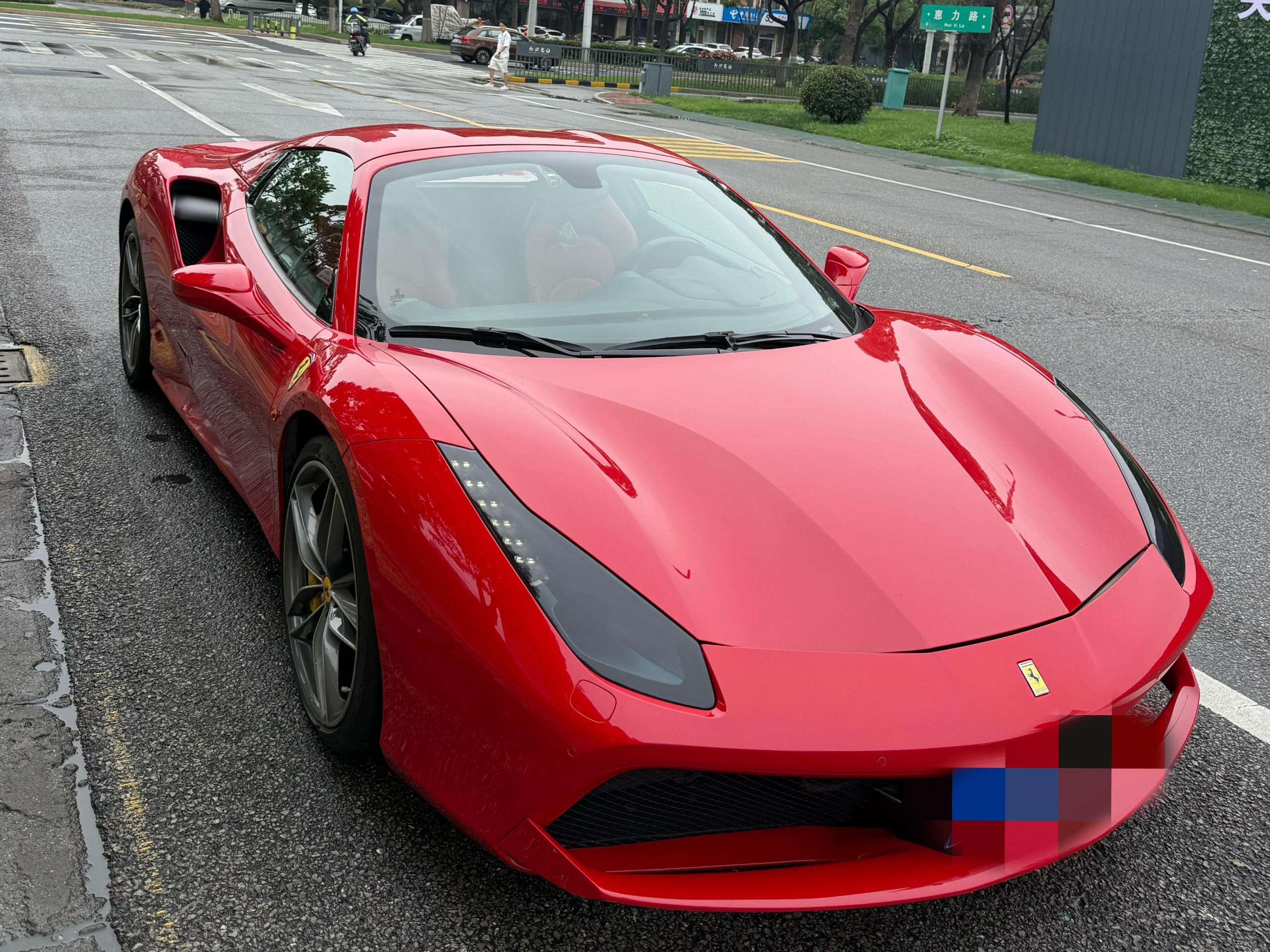 二手法拉利 488 红色/红色 2015款 488 Spider