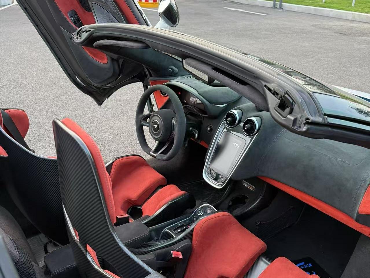 二手迈凯伦 600LT 蓝色/橘色 2019款 3.8T Spider