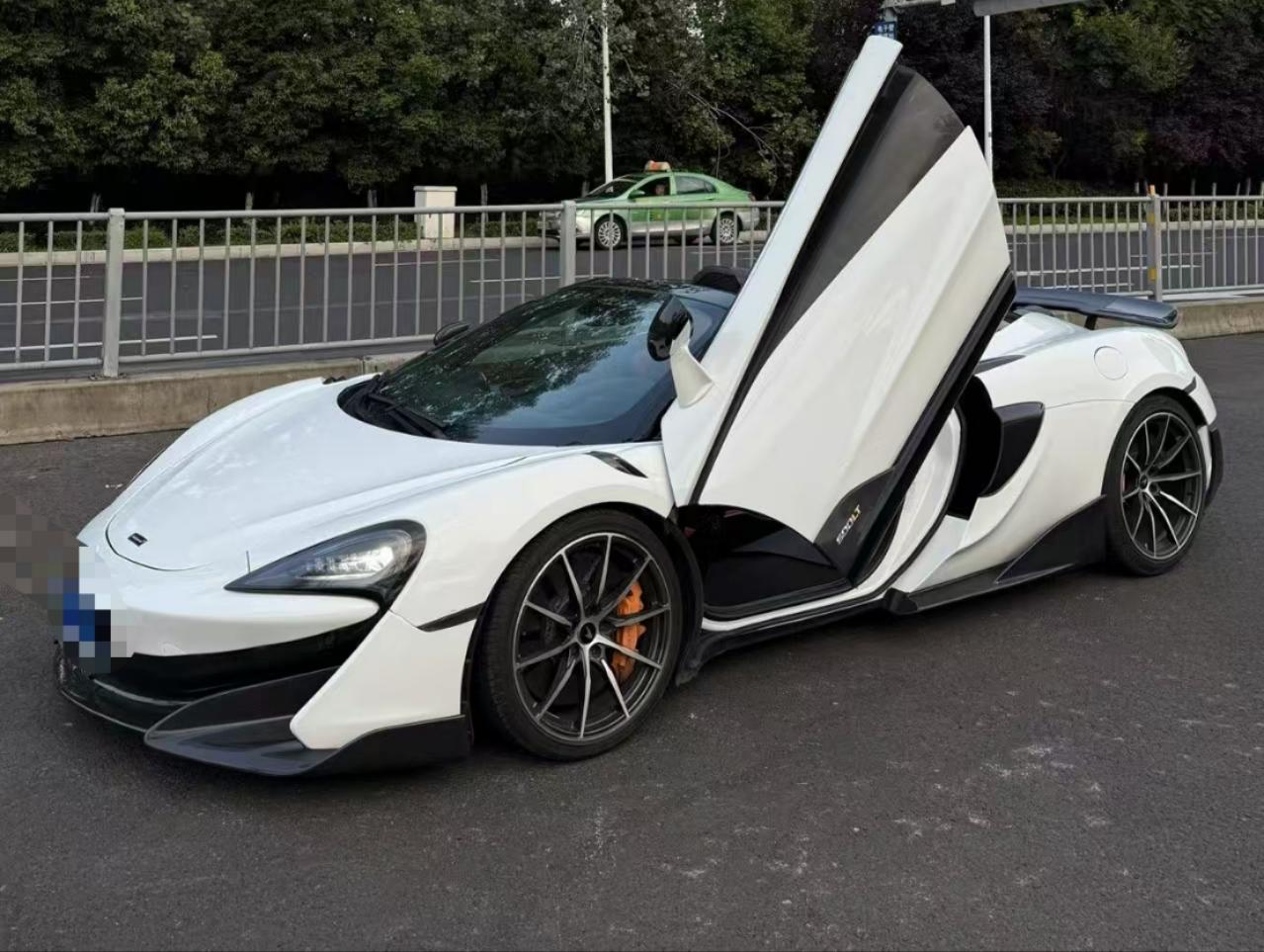 二手迈凯伦 600LT 蓝色/橘色 2019款 3.8T Spider